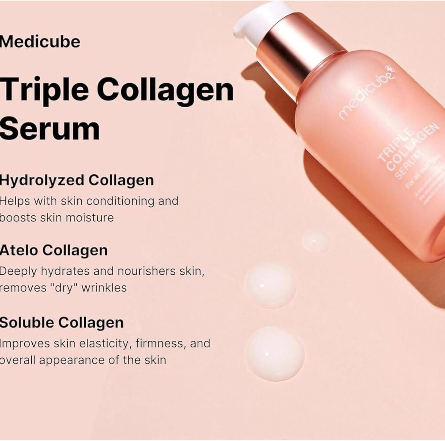 Medicube Triple Collagen Serum 55ml For Skin Firming, Elasticity & Deep Hydration