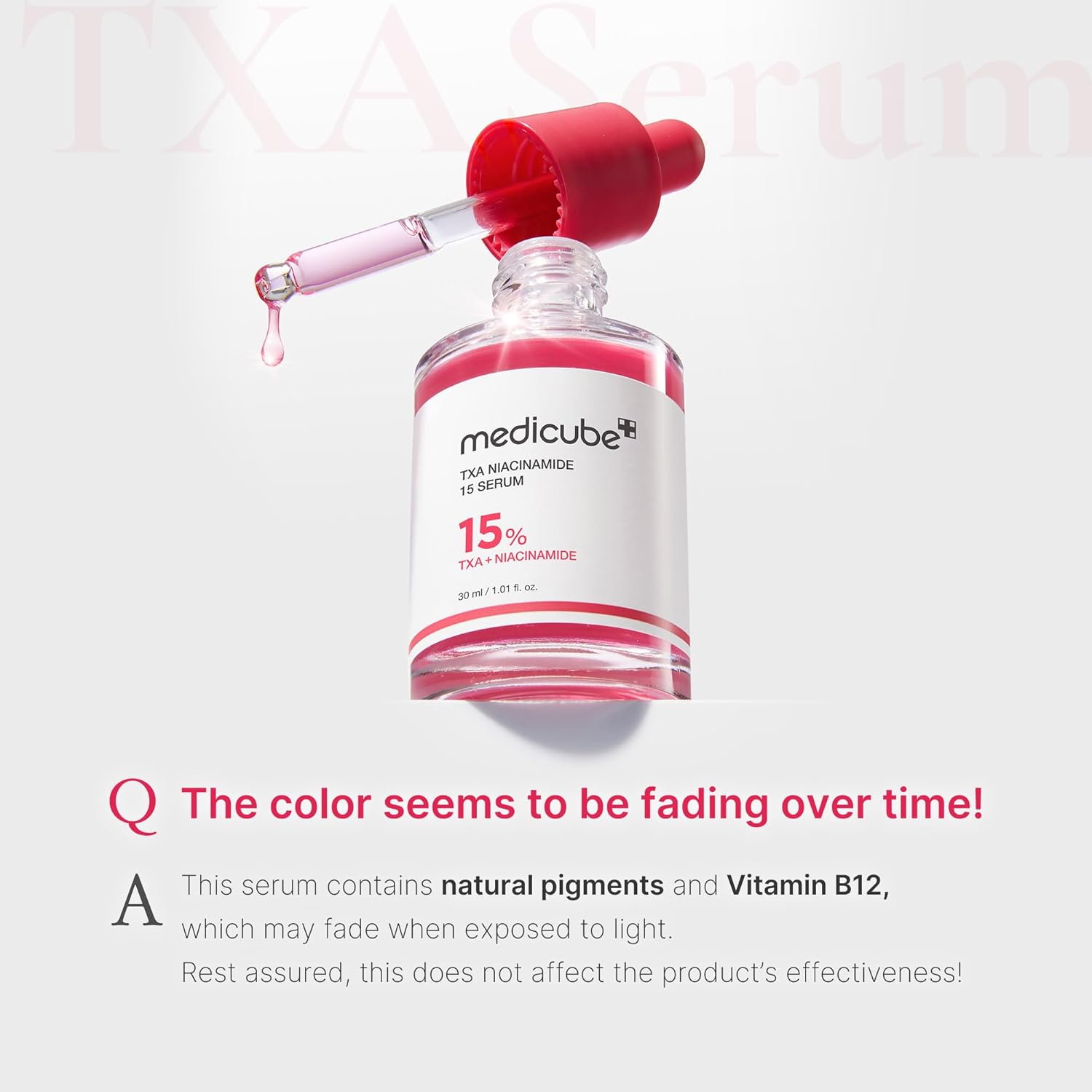 Medicube Txa Niacinamide 15 Serum 30ml For Dark Spot Correction, Brightening & Even Skin Tone