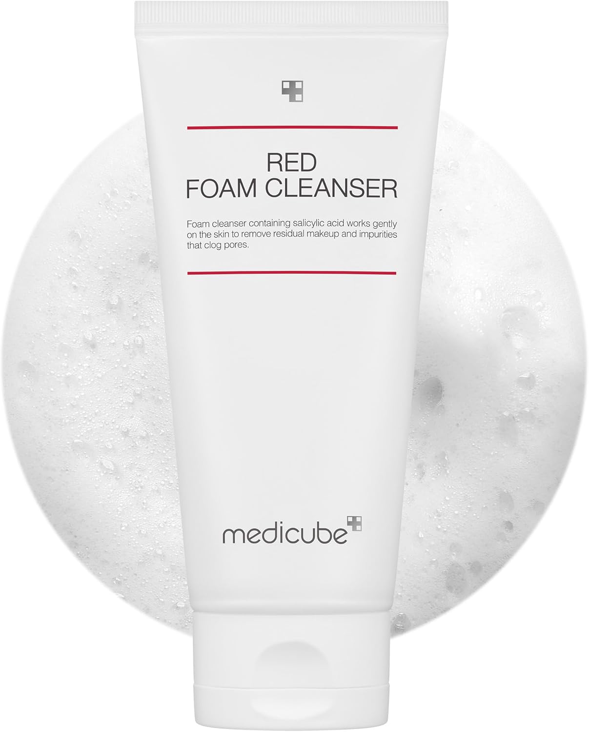 Medicube Red Foam Cleanser 120ml For Deep Cleansing, Acne Care & Oil Control