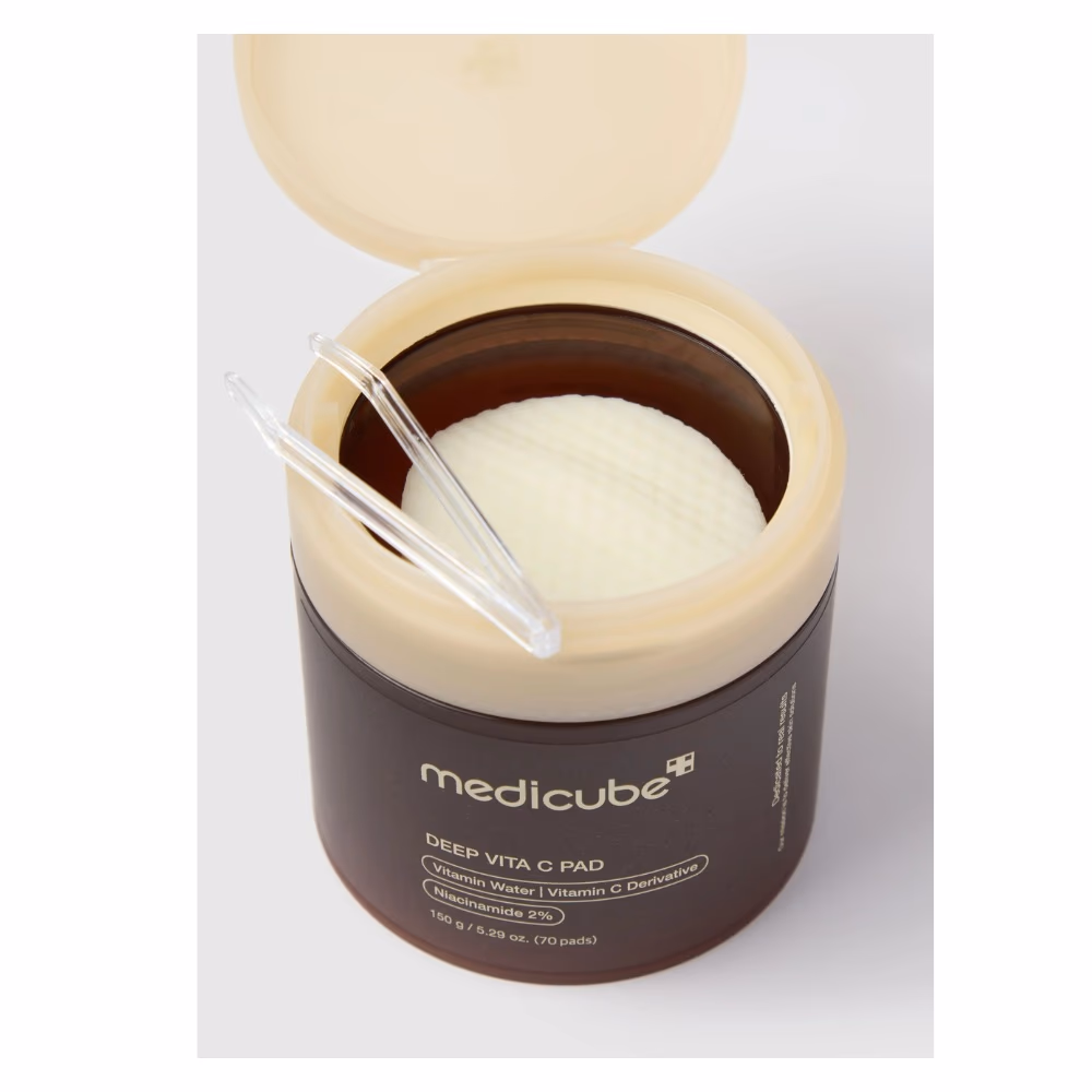 Medicube Deep Vita C Pad 70 Pads For Brightening, Dark Spots & Skin Radiance