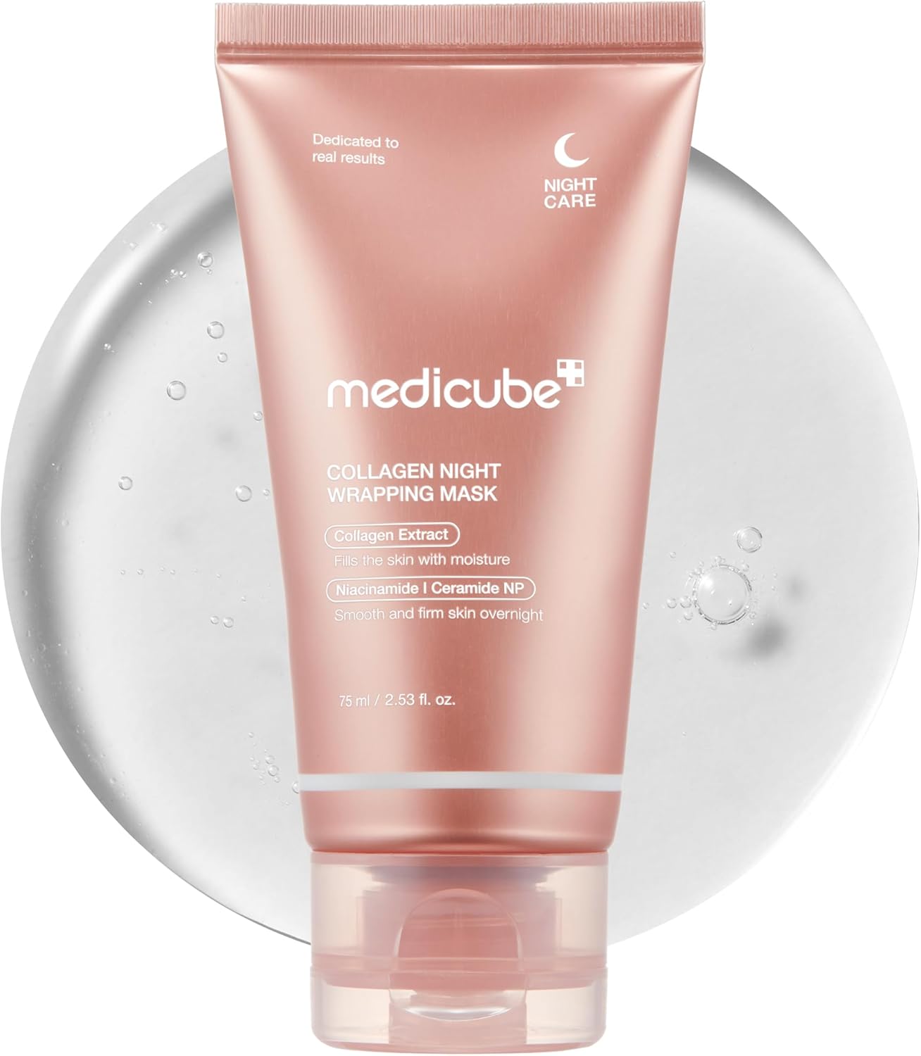 Medicube Collagen Night Wrapping Mask 75ml For Overnight Firming, Hydration & Skin Elasticity