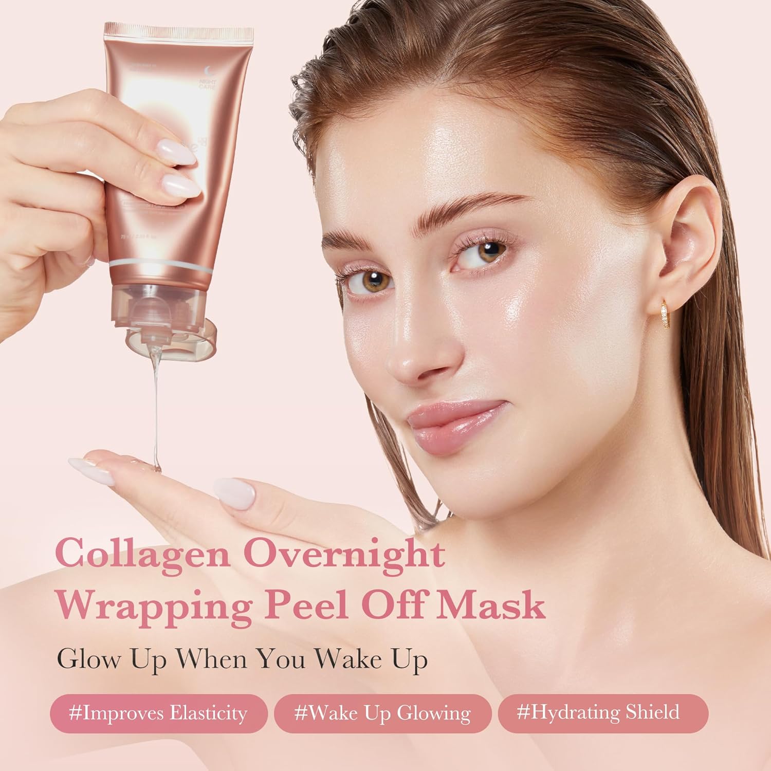 Medicube Collagen Night Wrapping Mask 75ml For Overnight Firming, Hydration & Skin Elasticity