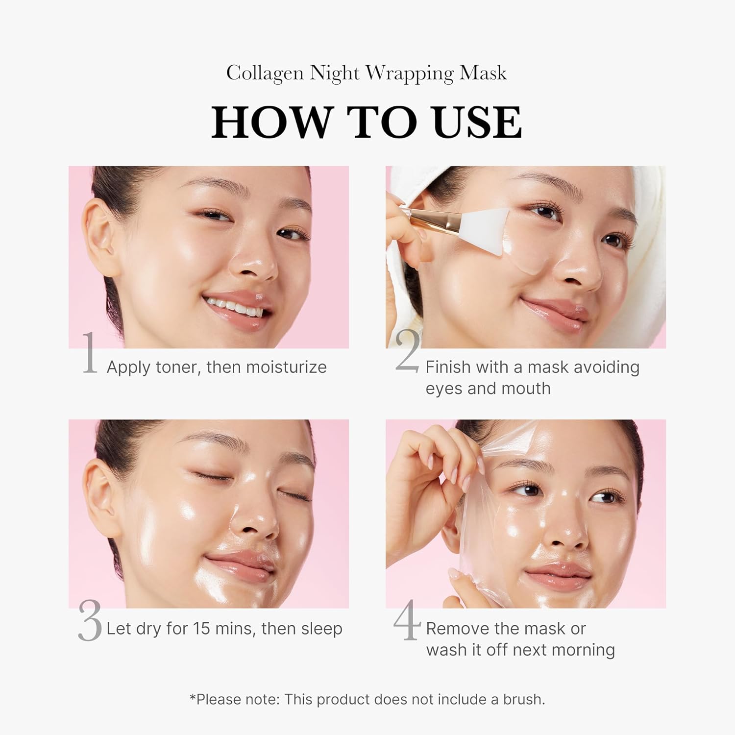 Medicube Collagen Night Wrapping Mask 75ml For Overnight Firming, Hydration & Skin Elasticity