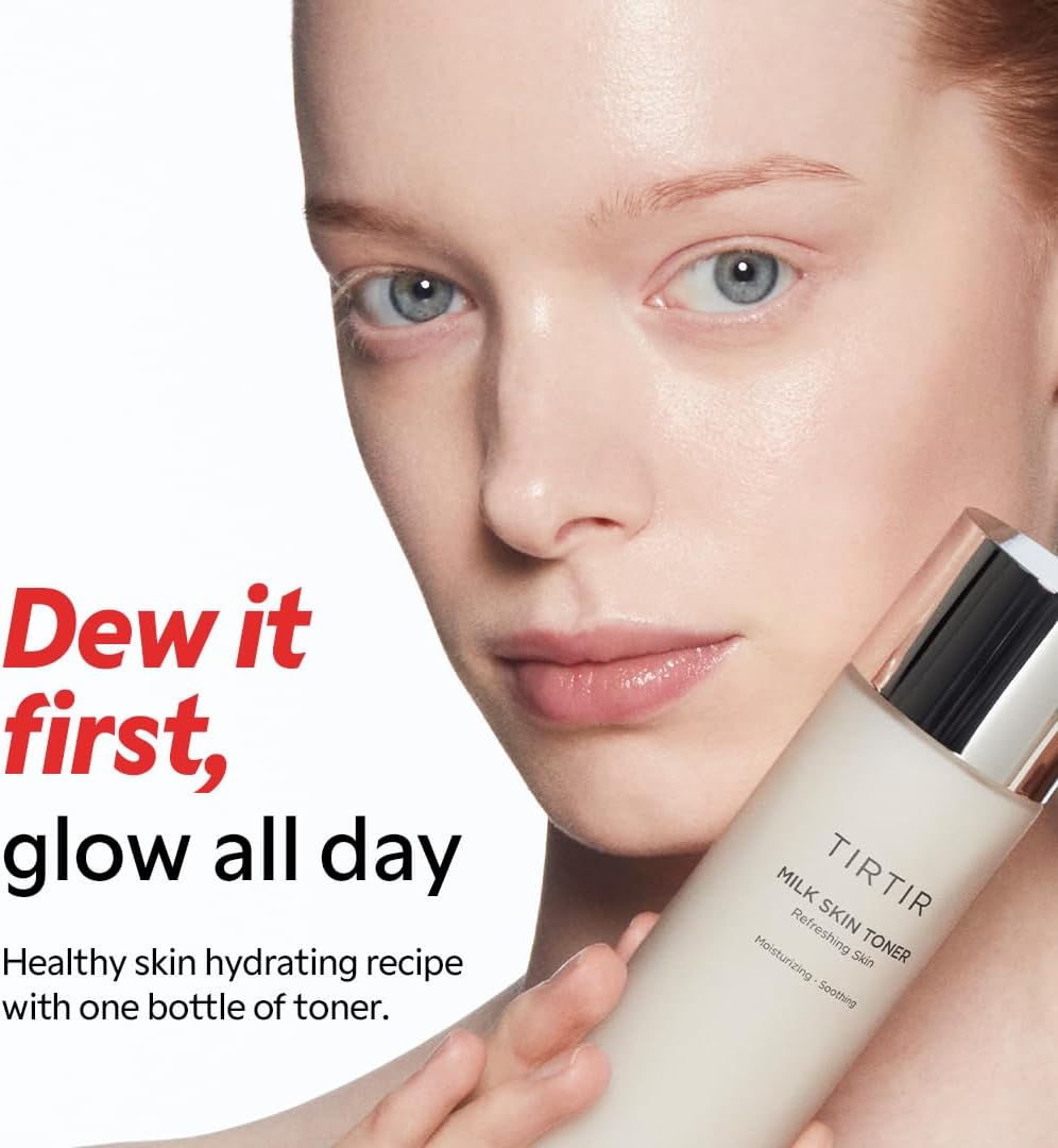 Tirtir Milk Skin Toner 150ml For Deep Hydration, Brightening & Skin Barrier Support