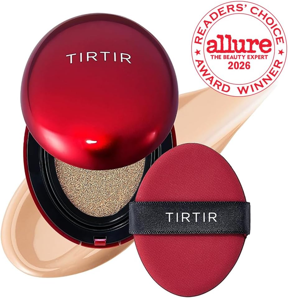 Tirtir Mask Fit Red Cushion 23n Sand Spf40 Pa++ 18g For Long-lasting Flawless Coverage