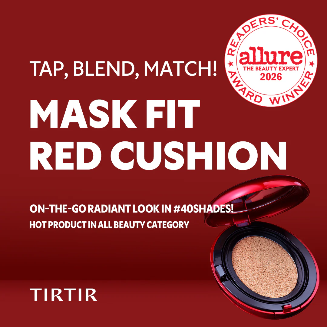 Tirtir Mask Fit Red Cushion 21n Ivory Spf40 Pa++ 18g For Long-lasting Flawless Coverage