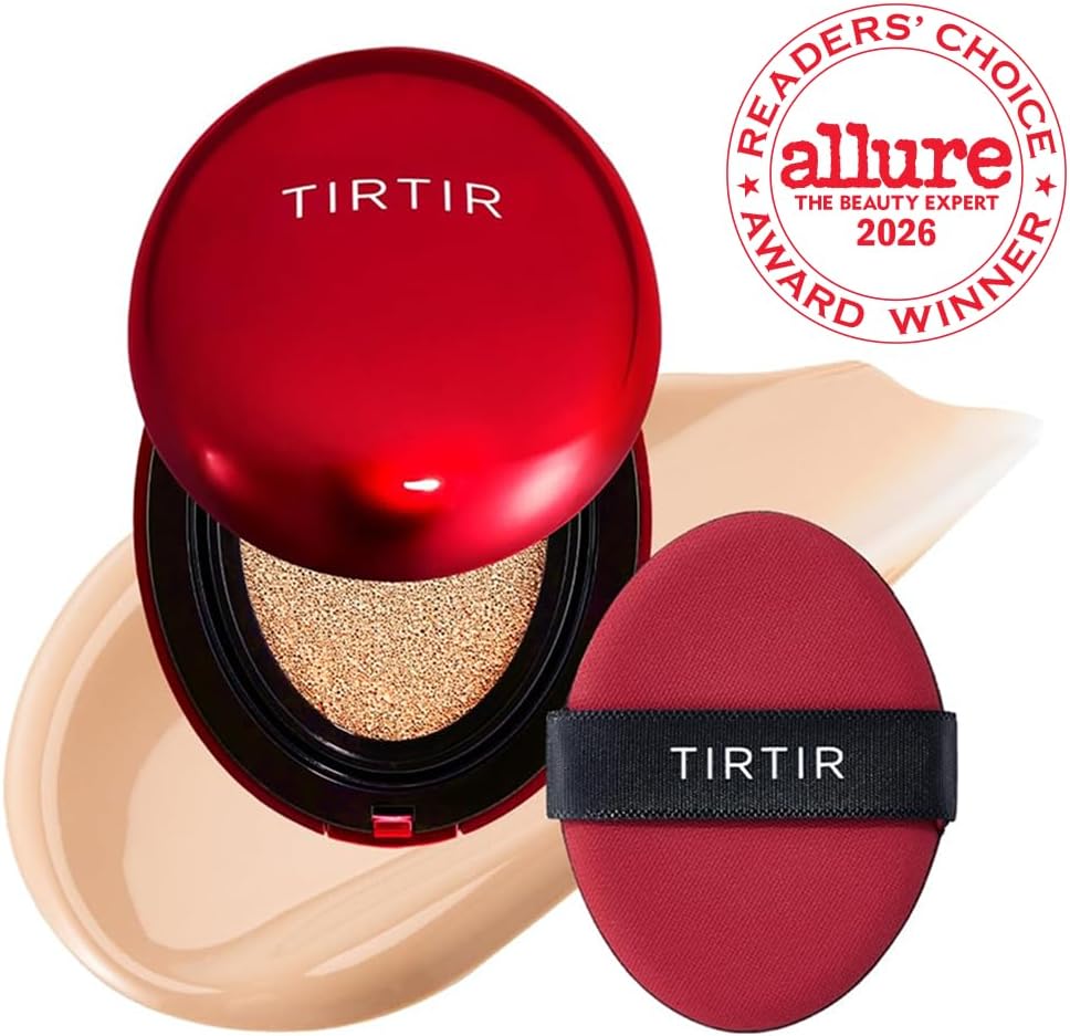 Tirtir Mask Fit Red Cushion 21n Ivory Spf40 Pa++ 18g For Long-lasting Flawless Coverage
