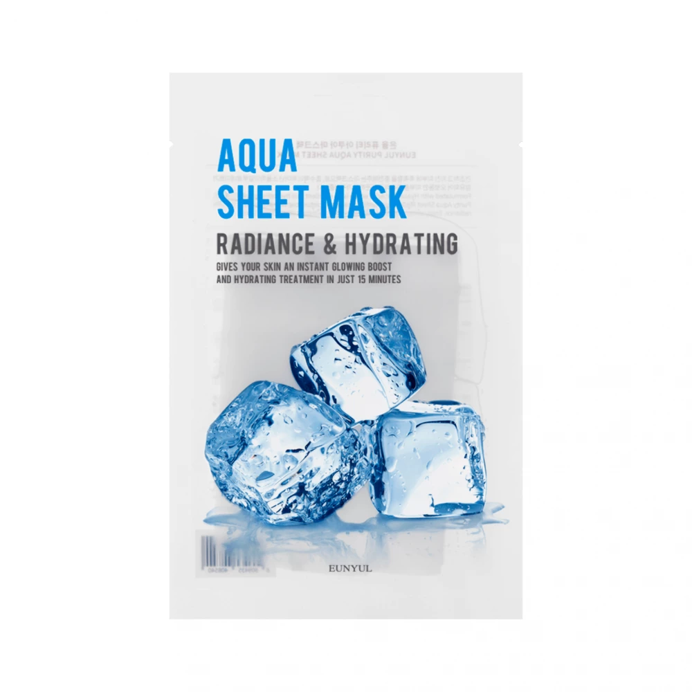 Eunyul Purity Aqua Sheet Mask 22ml For Deep Hydration & Moisture Replenishment
