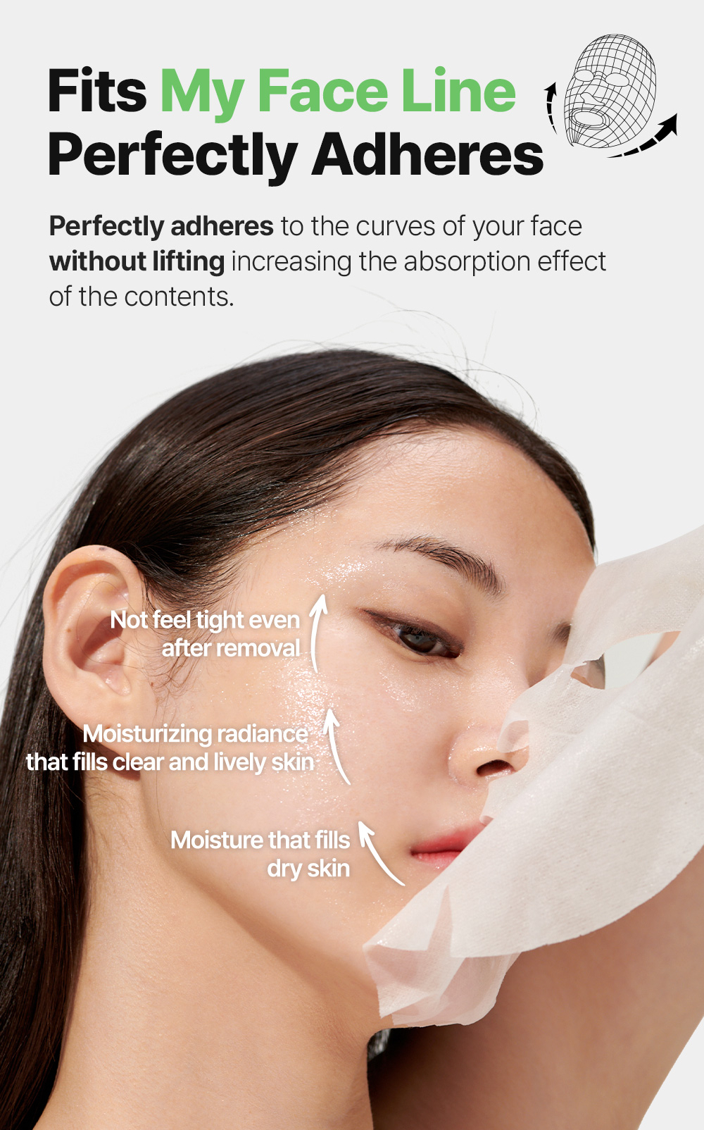 Eunyul Natural Moisture Mask Pack Collagen 22ml For Firming, Hydration & Skin Elasticity