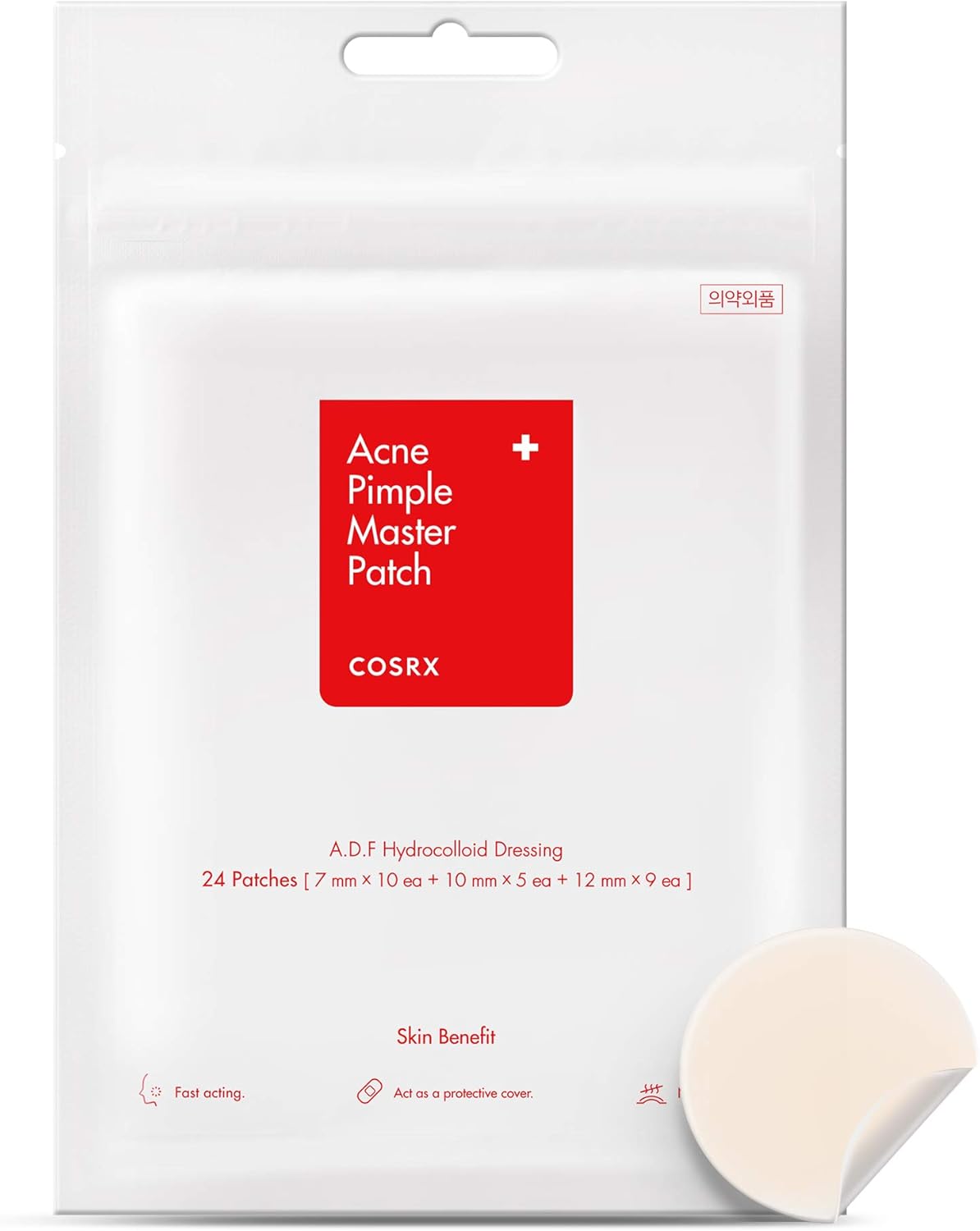 Cosrx Acne Pimple Master Patch 24 Patches For Acne Spot Treatment & Blemish Care