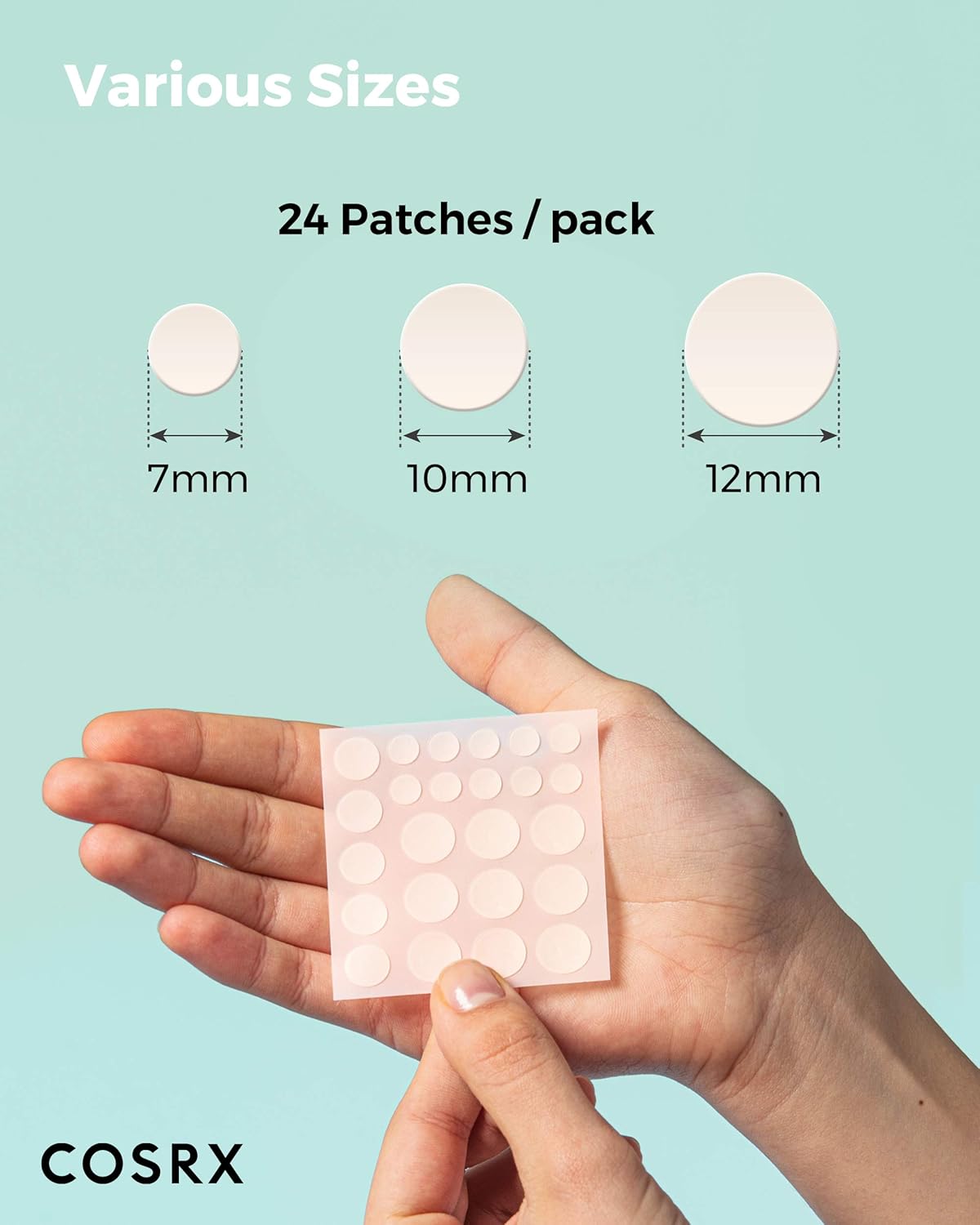 Cosrx Acne Pimple Master Patch 24 Patches For Acne Spot Treatment & Blemish Care