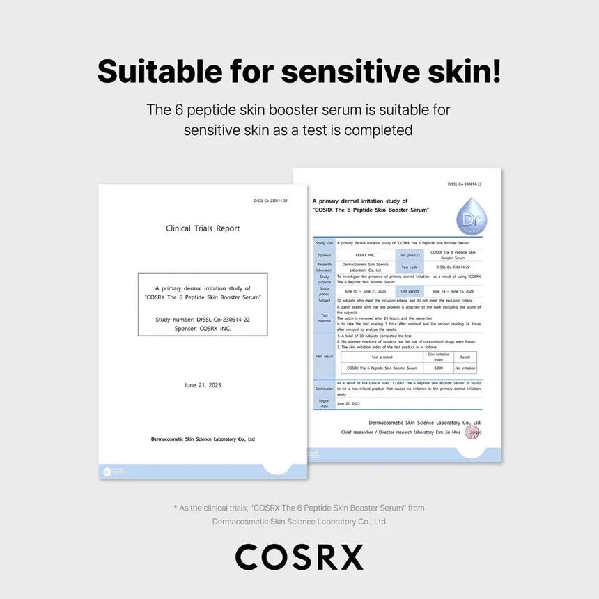 Cosrx The 6 Peptide Skin Booster Serum 150ml For Firming, Hydration & Anti-aging Care