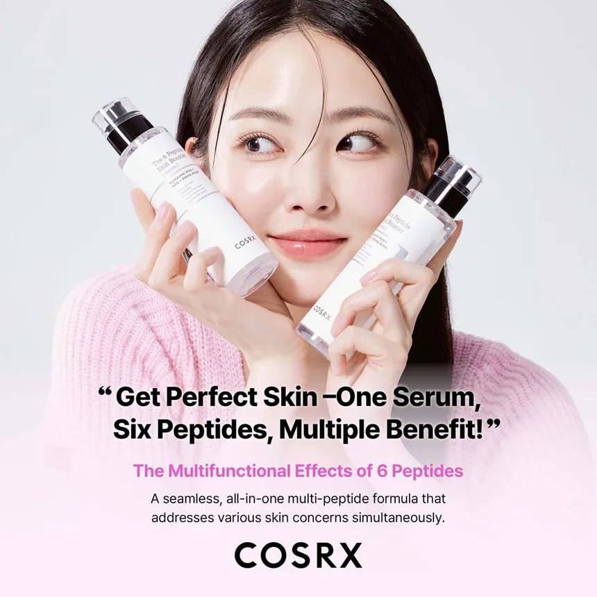 Cosrx The 6 Peptide Skin Booster Serum 150ml For Firming, Hydration & Anti-aging Care