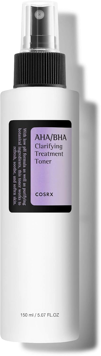 Cosrx Aha/bha Clarifying Treatment Toner 150ml For Exfoliation, Pores & Clearer Skin