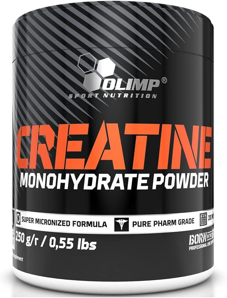 Olimp Creatine Monohydrate Powder 250g – Supports Strength, Power & High-intensity Performance