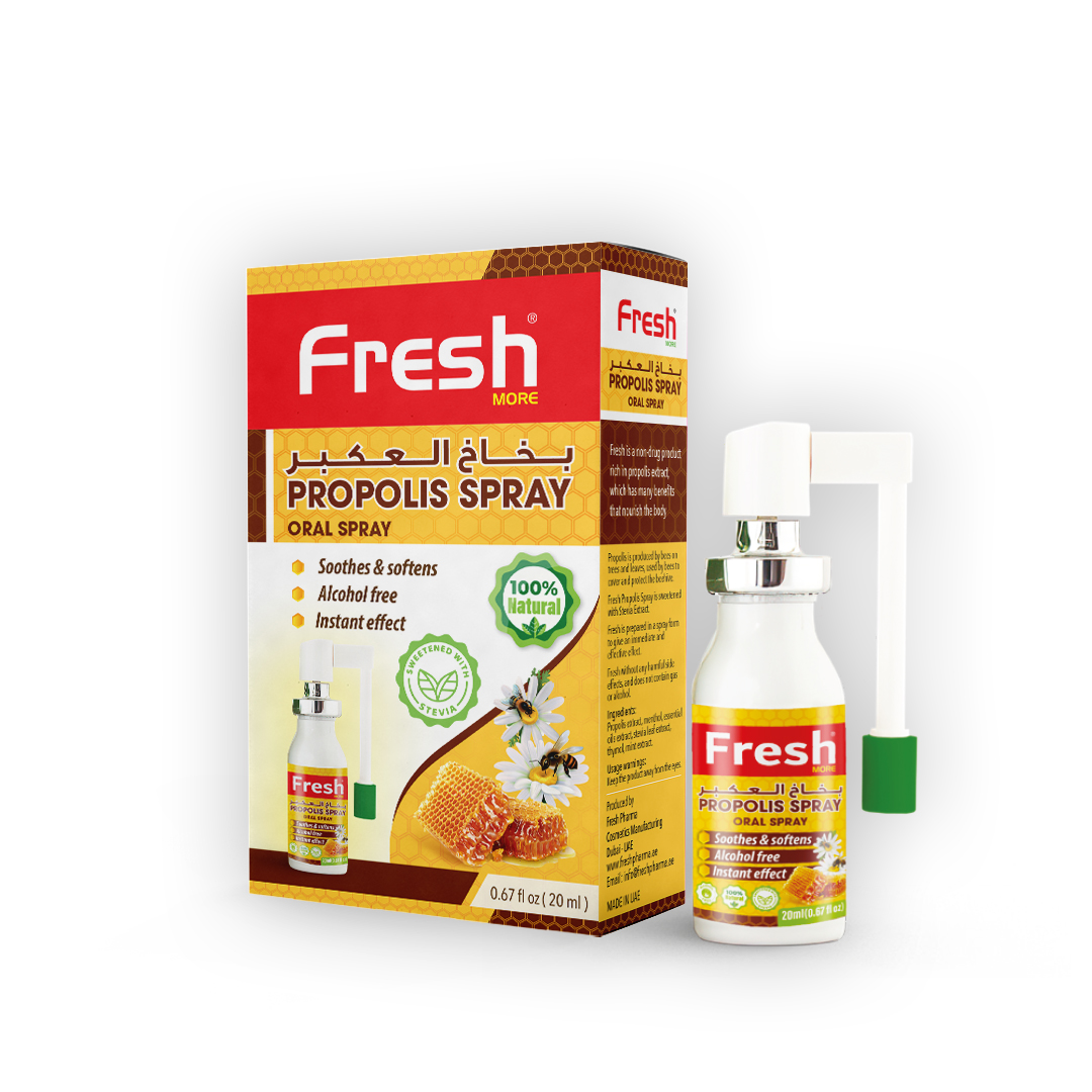 Fresh Propolis Mouth Spray 20ml – Propolis Mouth & Throat Freshness Support