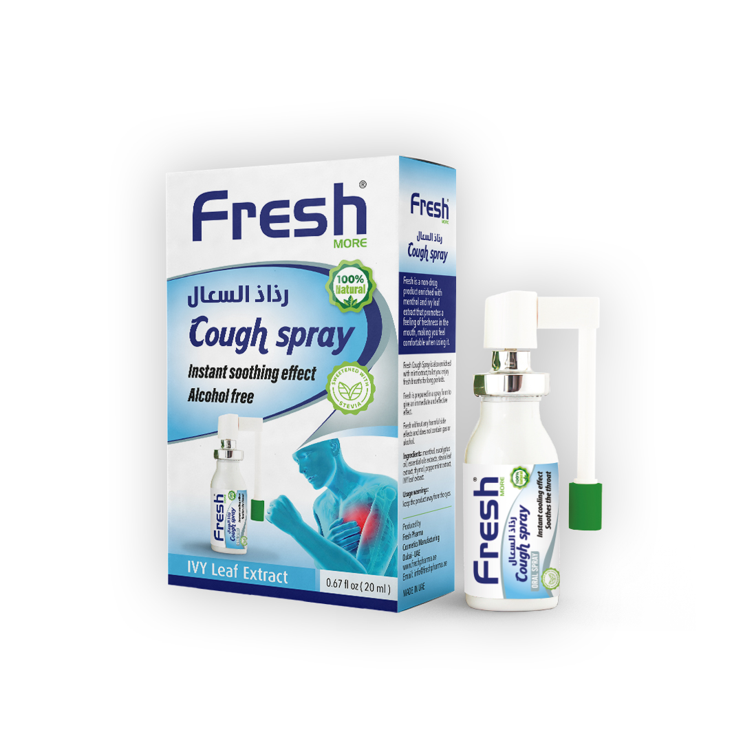Fresh Cough Spray 20ml – Cooling Throat & Cough Comfort Spray