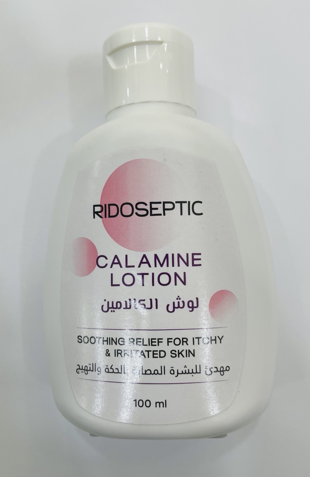 Ridoseptic Calamine Lotion 100ml – Soothing Relief For Itchy & Irritated Skin
