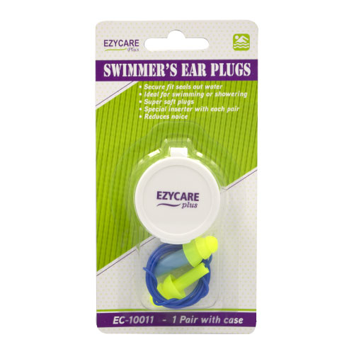 Ezy Care Swimmers Ear Plugs Kids 1 Pair (10022)