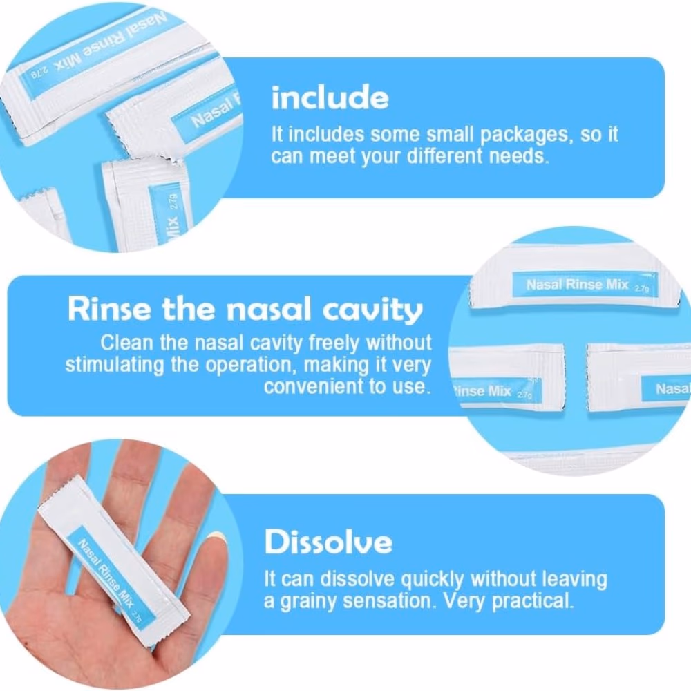 Ezycare Nasal Rinse Mix For Nasal Cleansing 30 Sachets