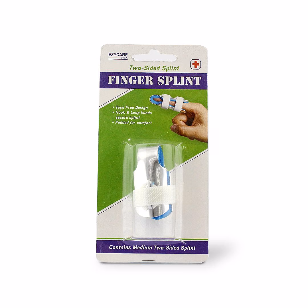 Ezycare Two-sided Finger Splint Assorted 17483 For Finger Support & Immobilisation