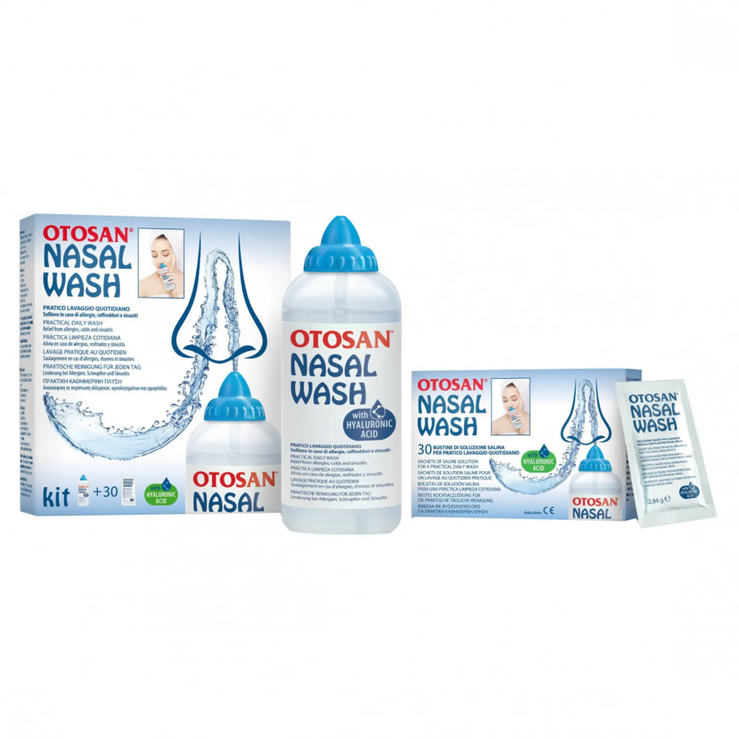Otosan Nasal Wash Spray With Kit