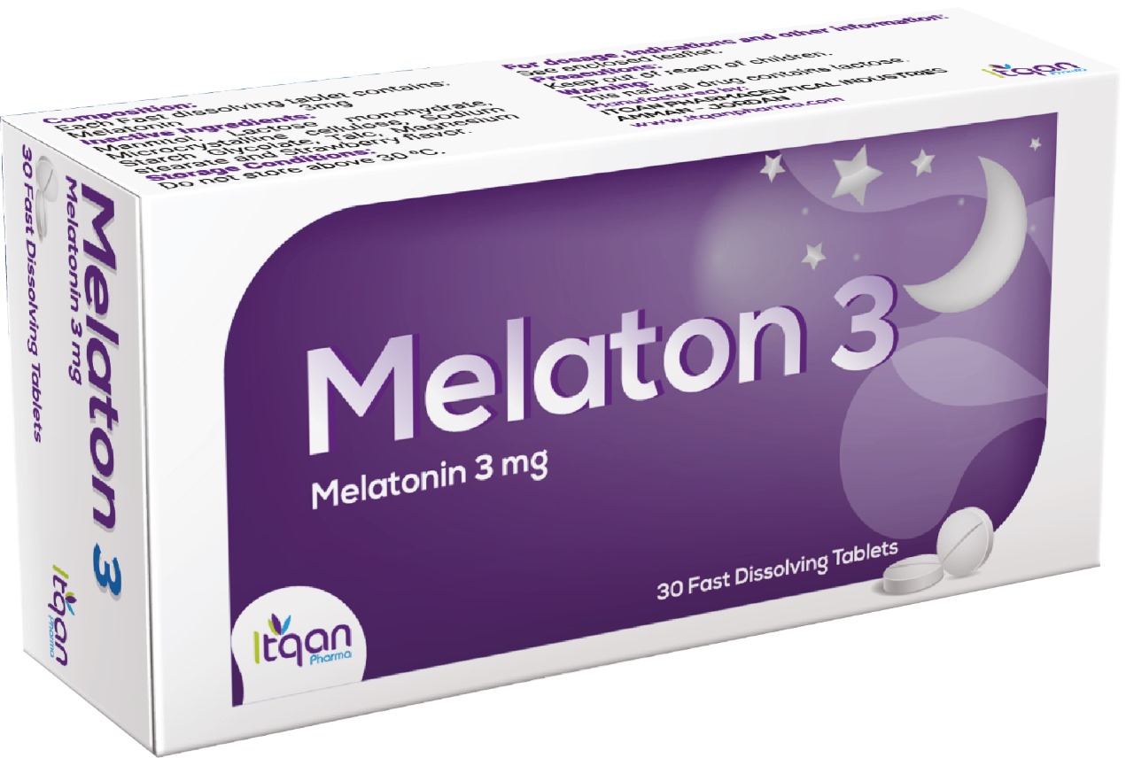 Melaton (melatonin) 3 Mg Fast Dissolving Tablets 30’s