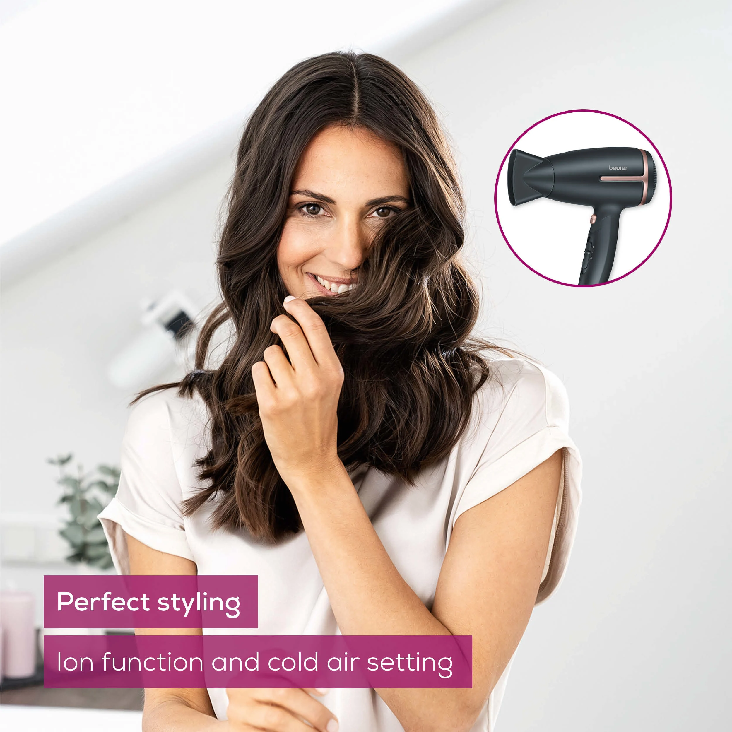 Beurer Hc25 Travel Hair Dryer