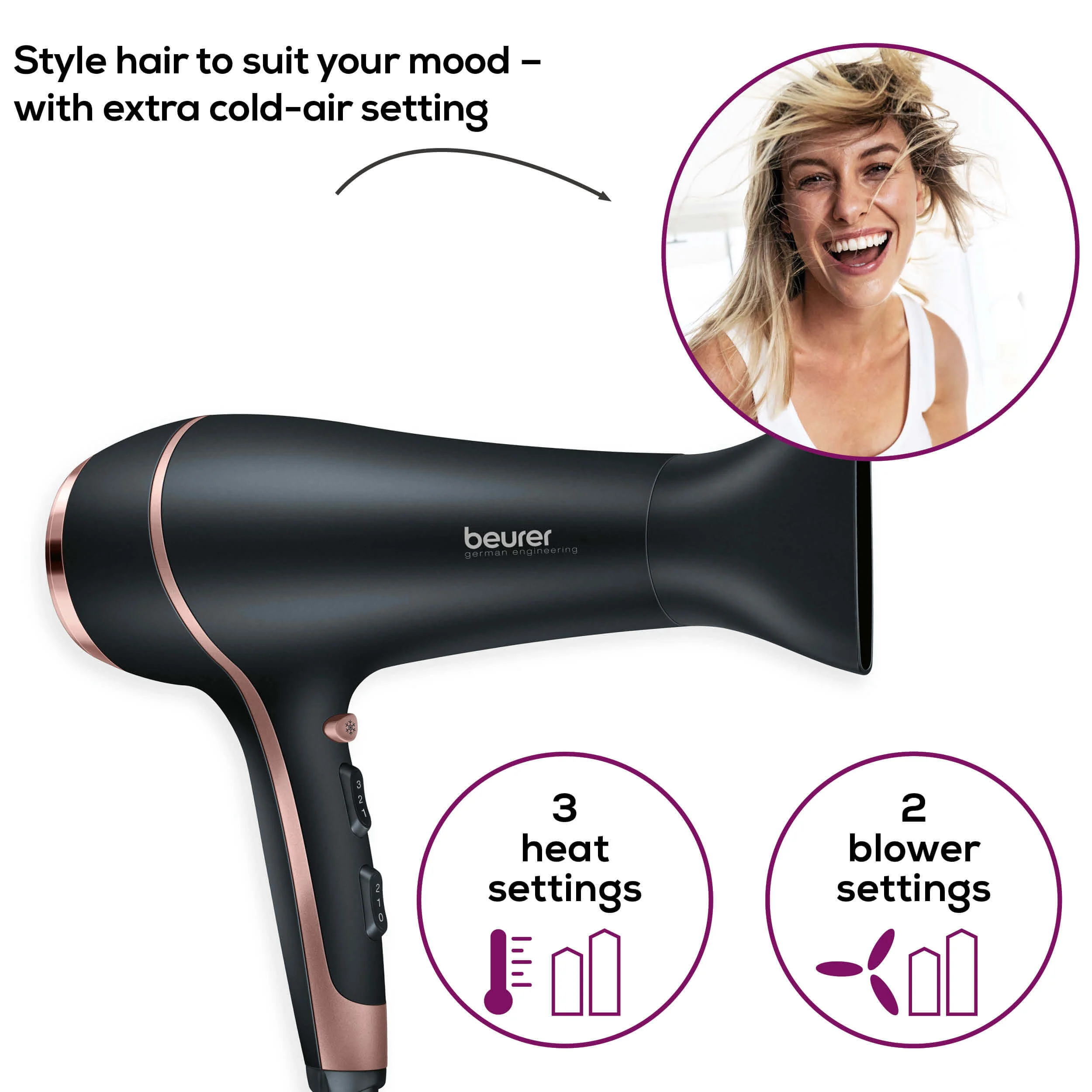 Beurer Hc30 Hair Dryer