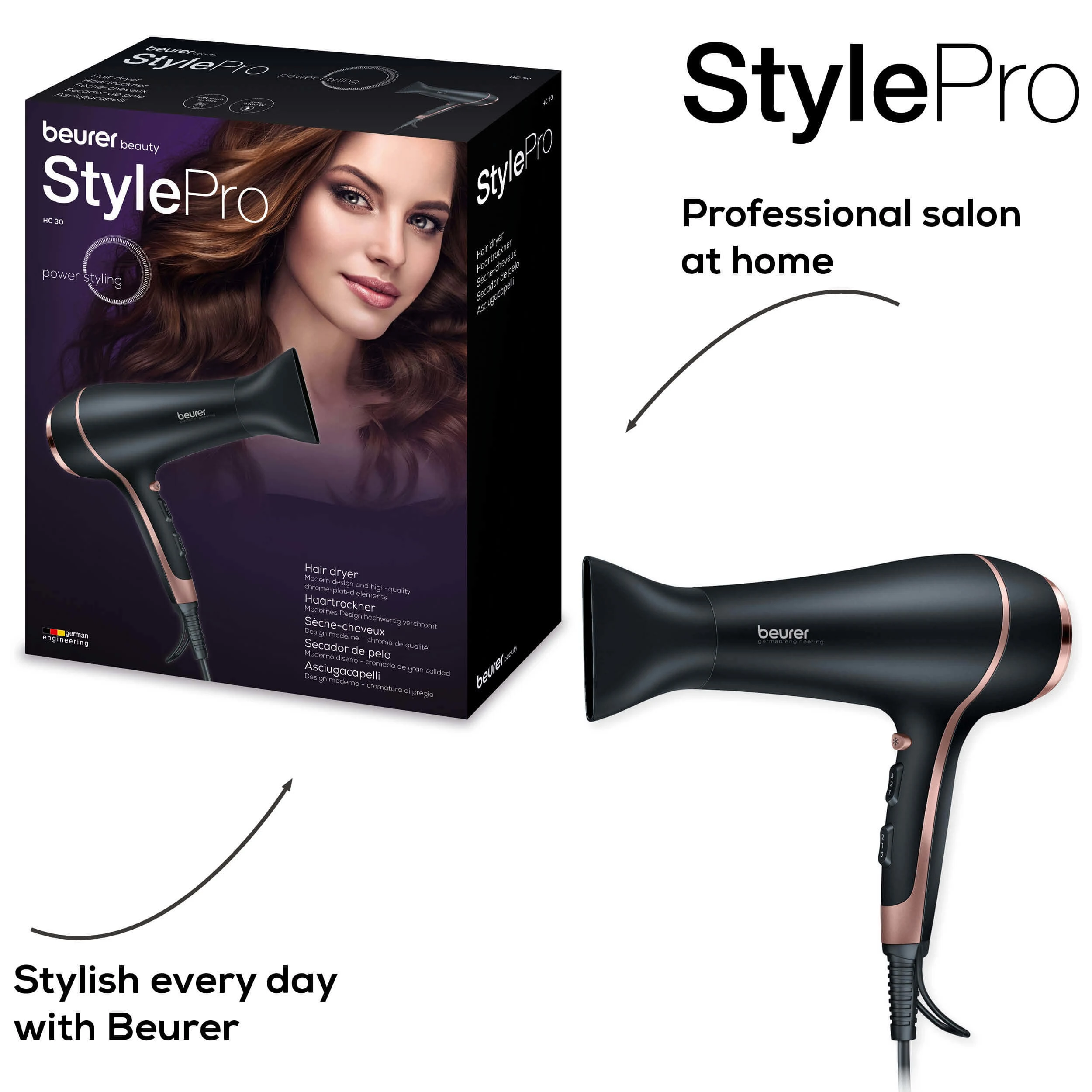 Beurer Hc30 Hair Dryer