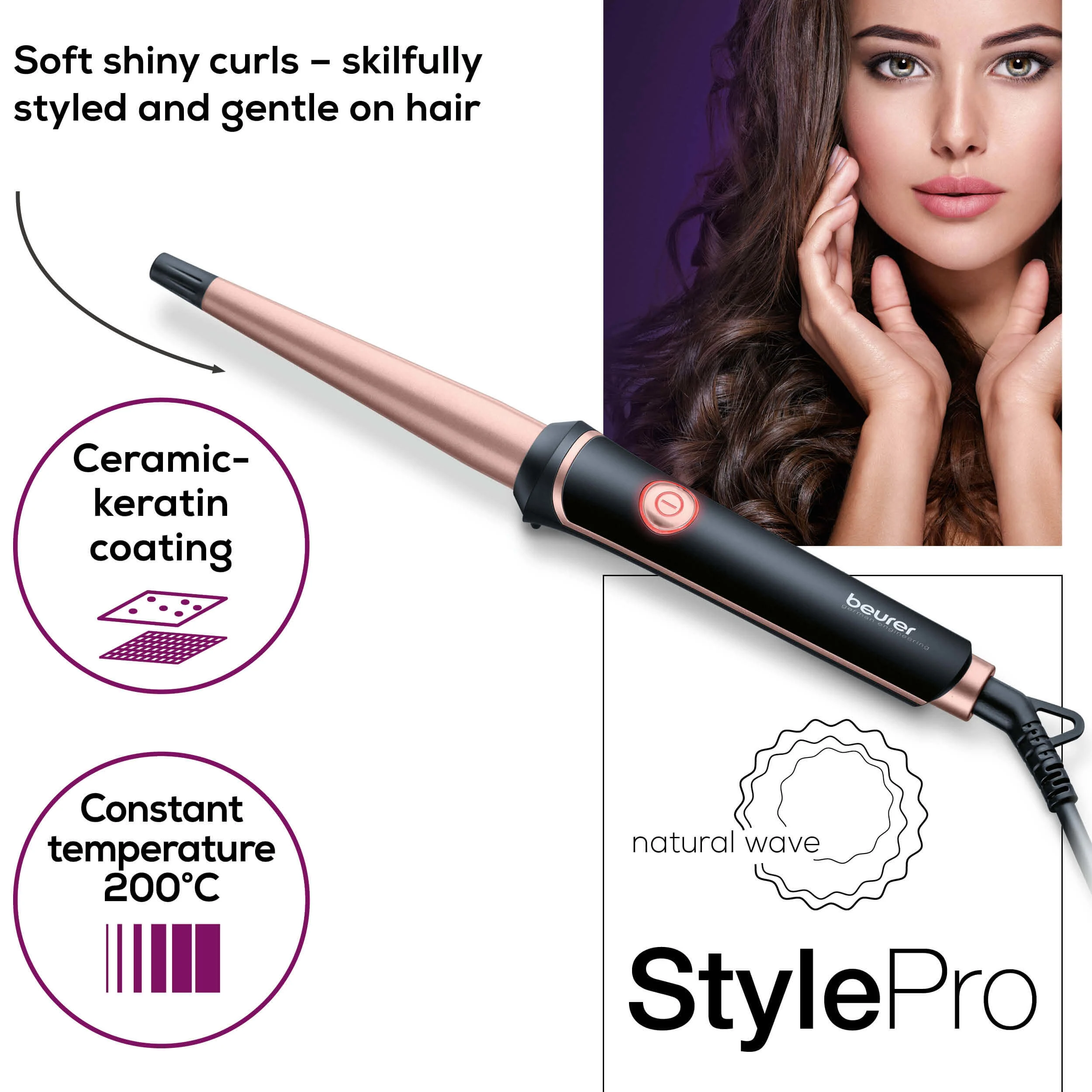 Beurer Ht53 Curling Tongs