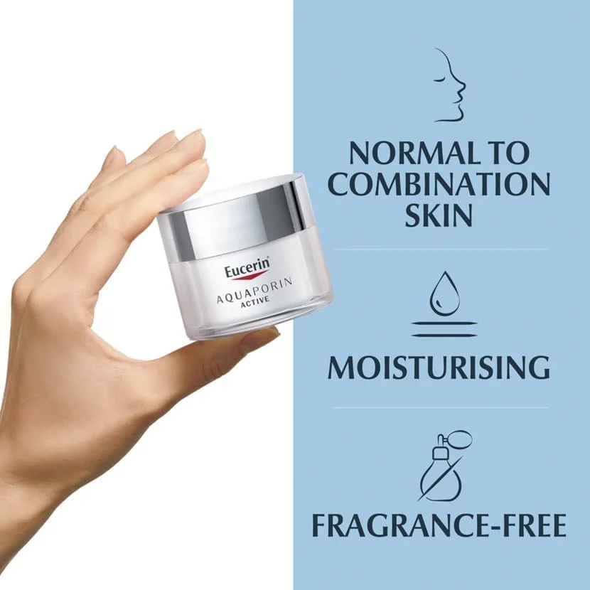 Eucerin Aquaporin Active Cream Normal To Combination Skin 50ml