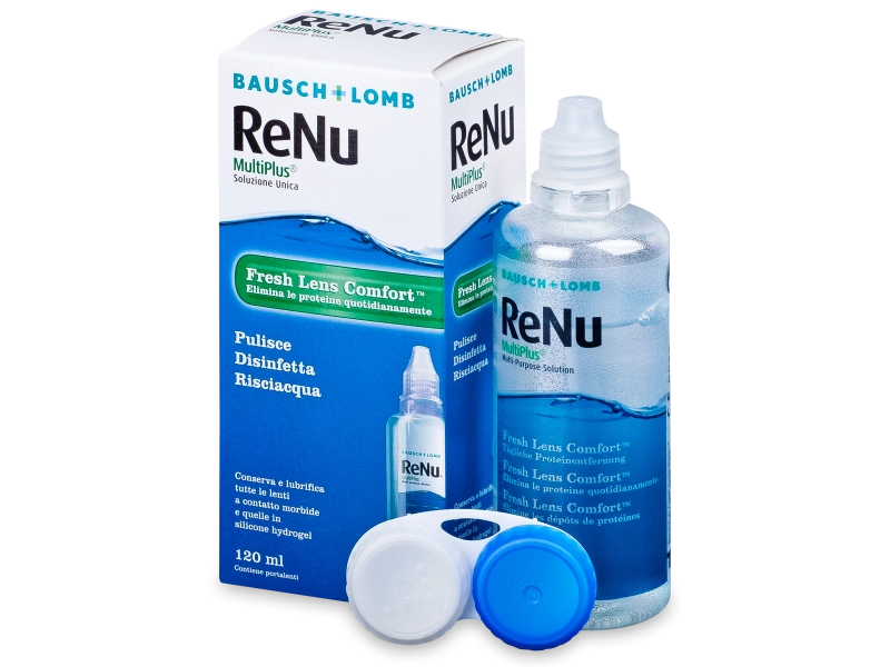 Renu Multiplus Contact Lens Solution -120ml