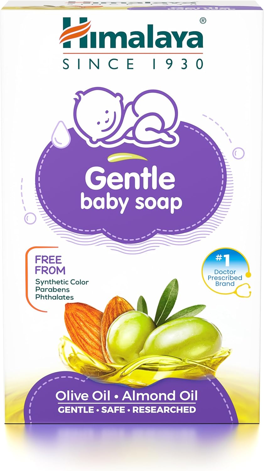 Himalaya Gentle Baby Soap With Almond 125 G