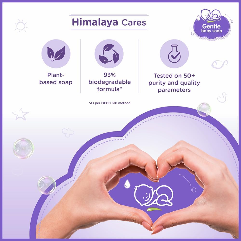 Himalaya Gentle Baby Soap With Almond 125 G