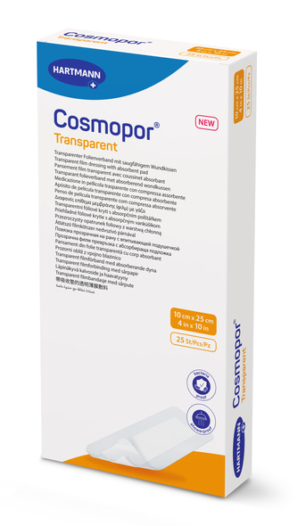 Cosmopor Transparent Wound Dressing 10x25cm