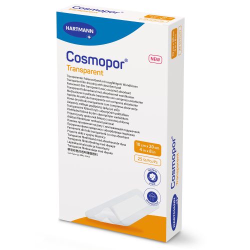 Hartmann Cosmopor Transparent Dressing 10 X 20 Cm 25's