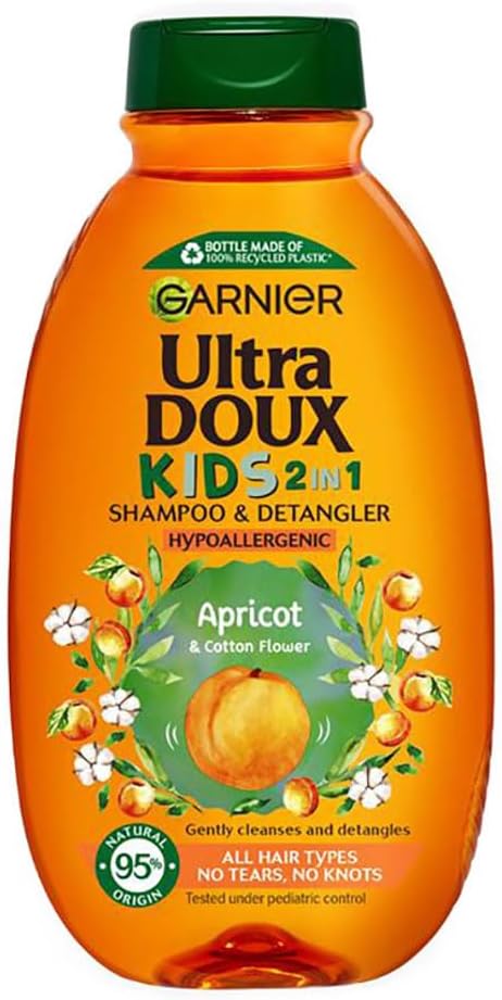 Garnier Ultra Doux Kids Apricot Shampoo 400 Ml
