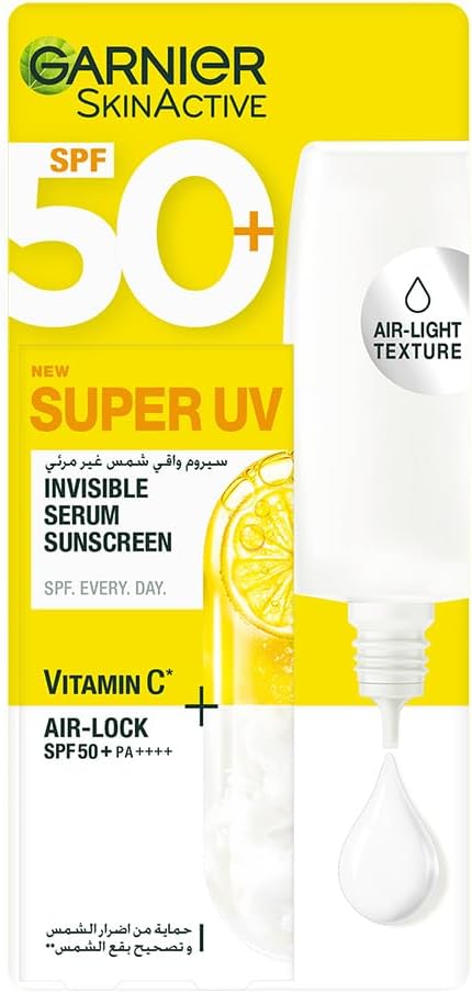 Garnier Skinactive Invisible Serum Sunscreen 30 Ml