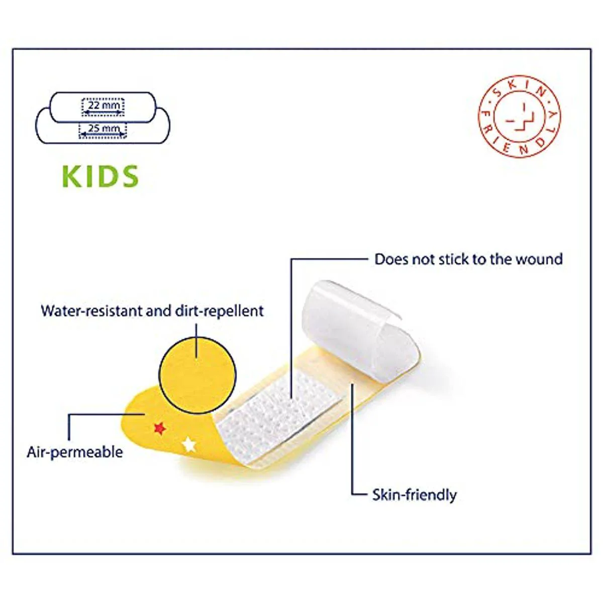 Dermaplast Kids Assorted Adhesive Plasters 20 Pieces For Minor Cuts & Scrapes