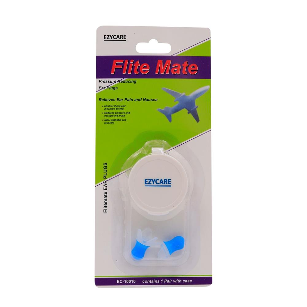 Ezycare Flite Mate Ear Plugs- 1 Pair