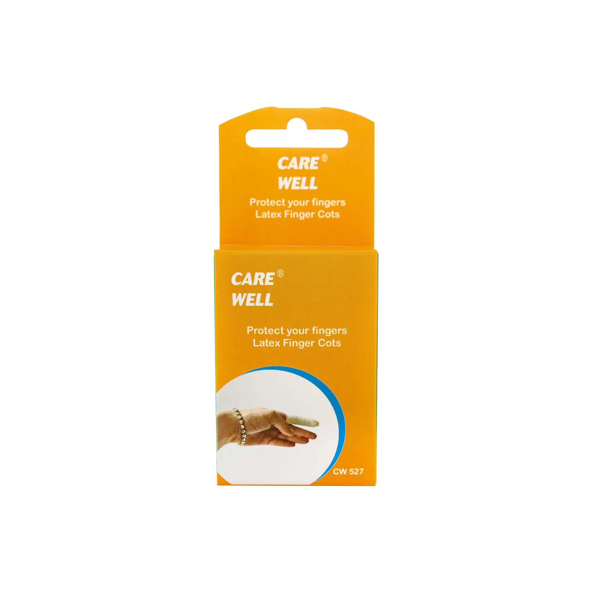 Carewell Latex Finger Cots - Assorted Sizes