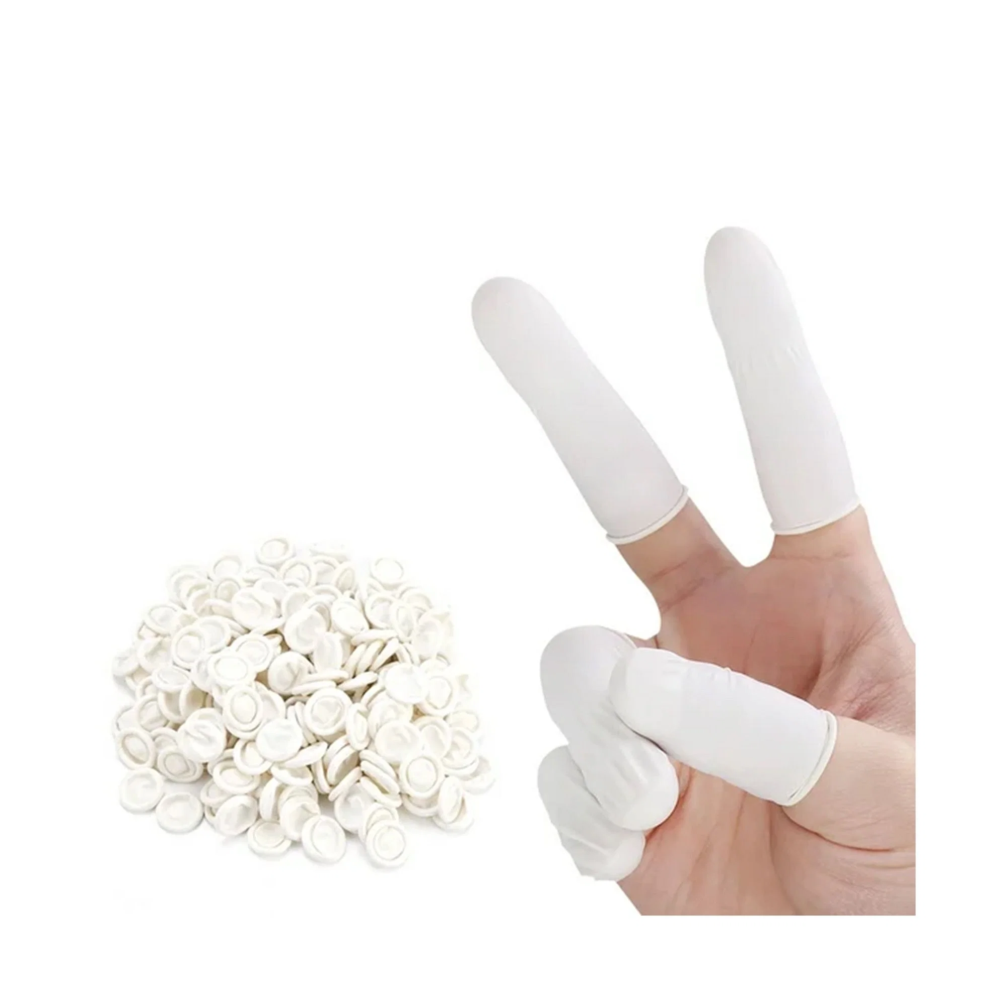 Carewell Latex Finger Cots - Assorted Sizes