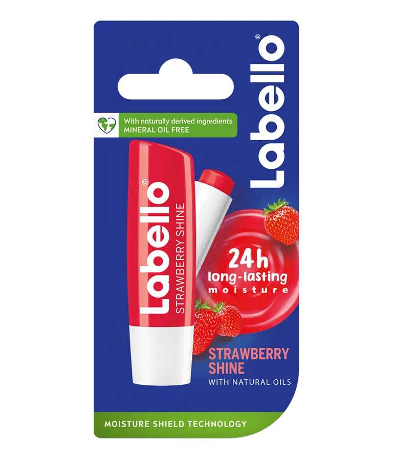 Labello Fruity Shine Strawberry Lip Balm