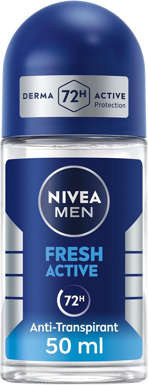 Nivea Men Deodorant Roll-on Fresh Active 50 Ml (82808)