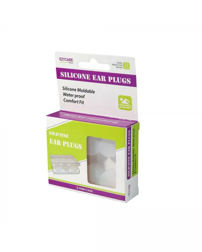 Ezycare Seal-Rite Silicone Ear Plugs 10103
