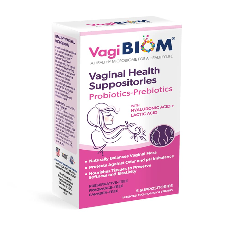 Vagibiom Probiotic + Prebiotic Complex For Vaginal Flora Balance 5's