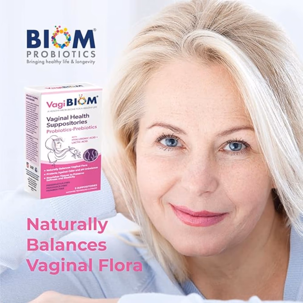 Vagibiom Probiotic + Prebiotic Complex For Vaginal Flora Balance 5's