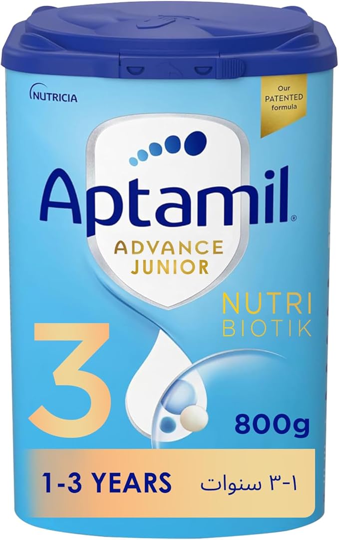 Aptamil Advance Junior 3 Growing Up Formula From 1-3 Years, 800g