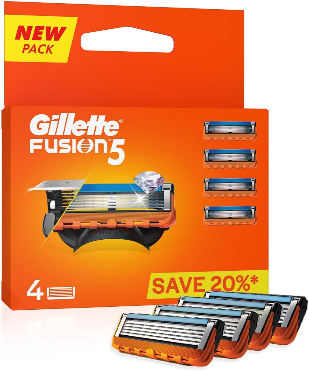 Gillette Fusion Manual Cartridge Blades 4-pack